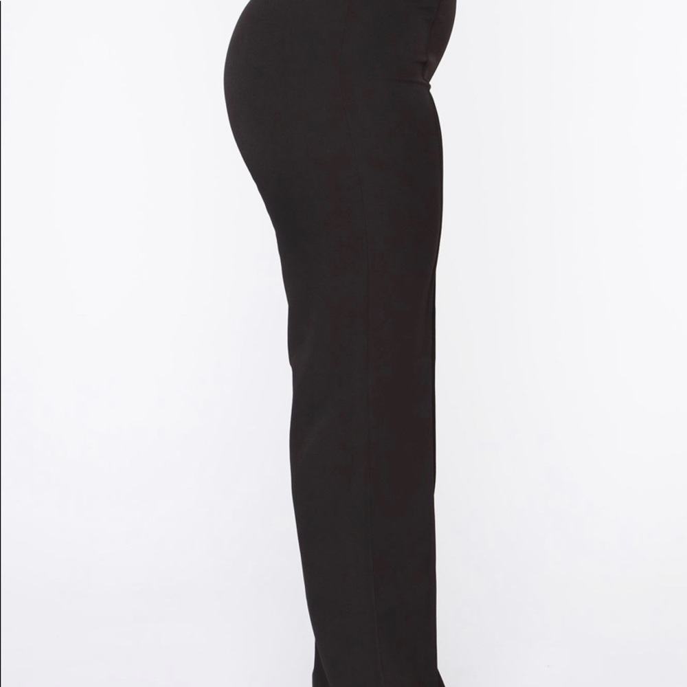 TWO PIECE FRONT RUCHING PANTS SUIT - Picture 7 of 10